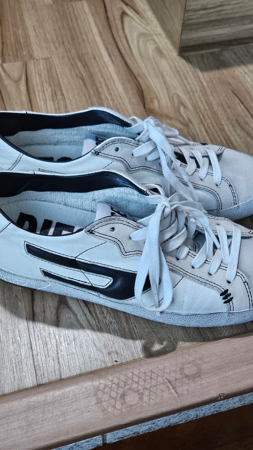 디젤 남성 S 레로지 스니커즈 - 화이트 상품이미지5