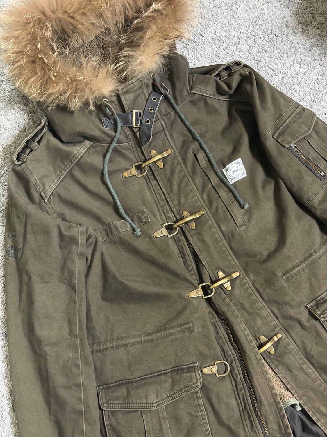 ShapeL 파이어맨 피쉬테일 코트 상품이미지4