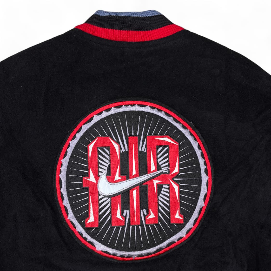 90's 나이키 에어 울 바시티 자켓 상품이미지3