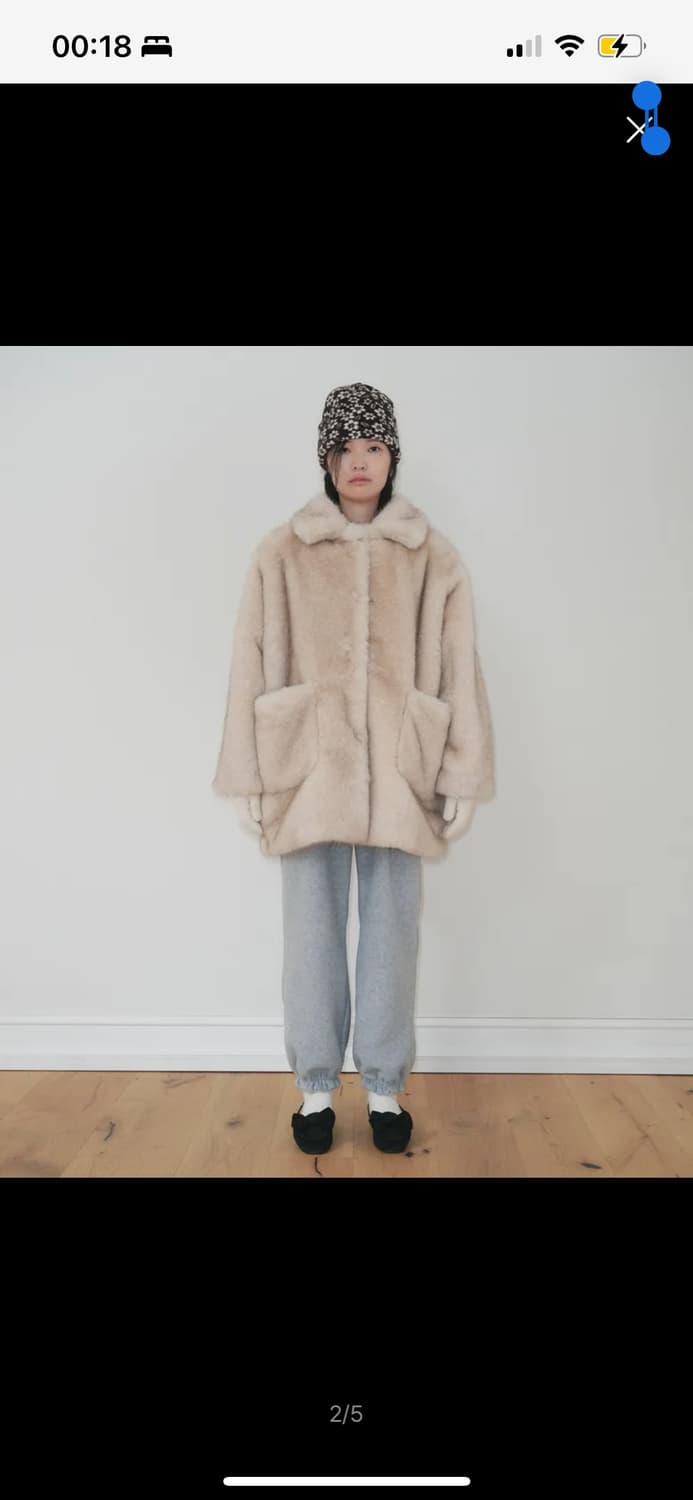 펀프롬펀 MIXED FUR HALF COAT (beige) 상품이미지2