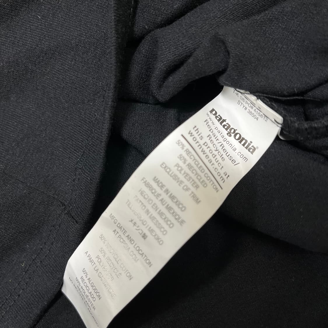파타고니아 P-6 로고 리스폰시빌리티 반팔티 S/90 상품이미지9