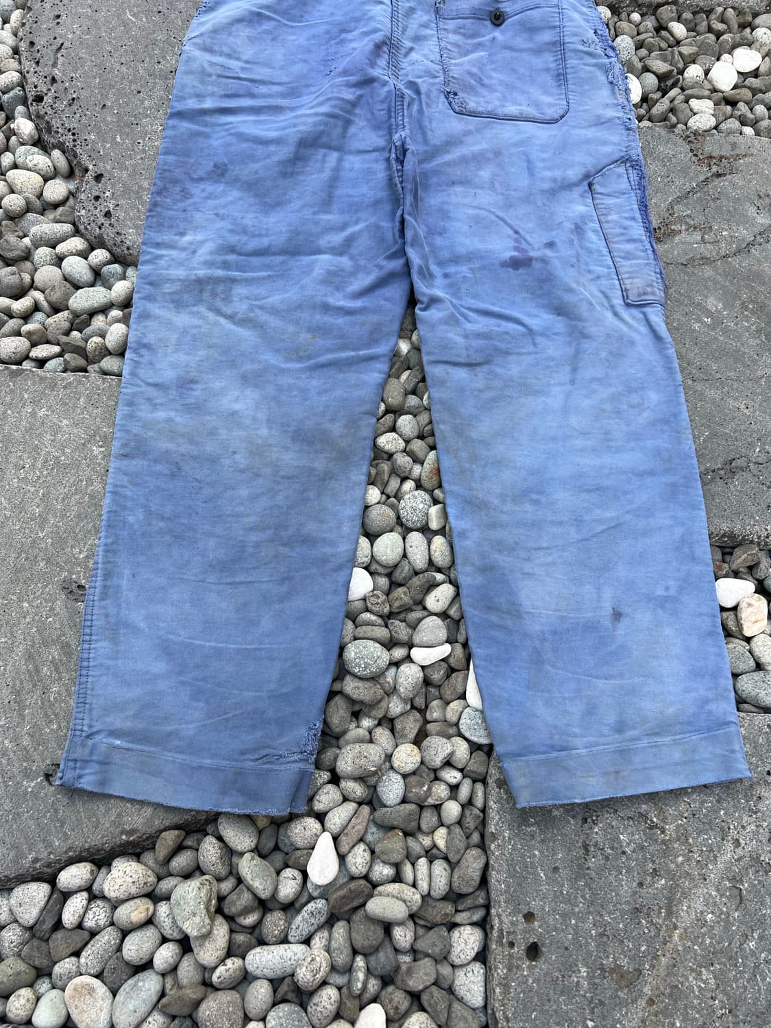 60s OLD FRENCH MOLESKIN FADED 빈티지몰스킨워크팬츠 상품이미지9