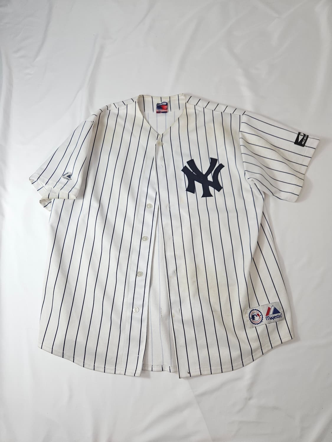 마제스틱 뉴욕양키스 유니폼 져지 빈티지 야구 올드스쿨 00s 상품이미지1