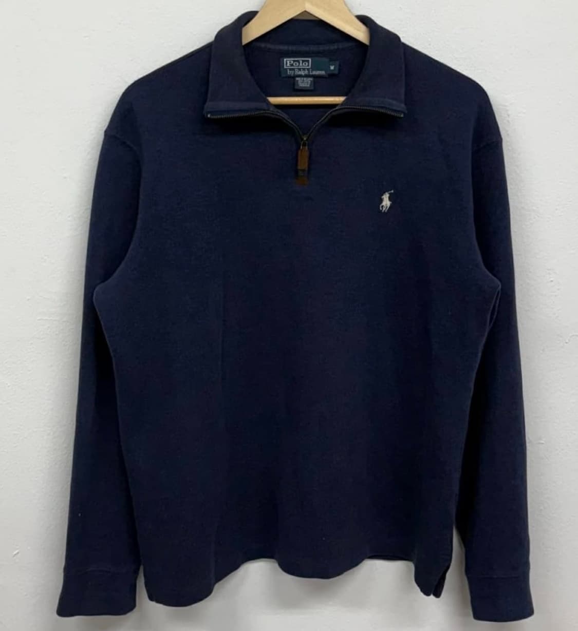 폴로 니트 반집업 상품이미지1