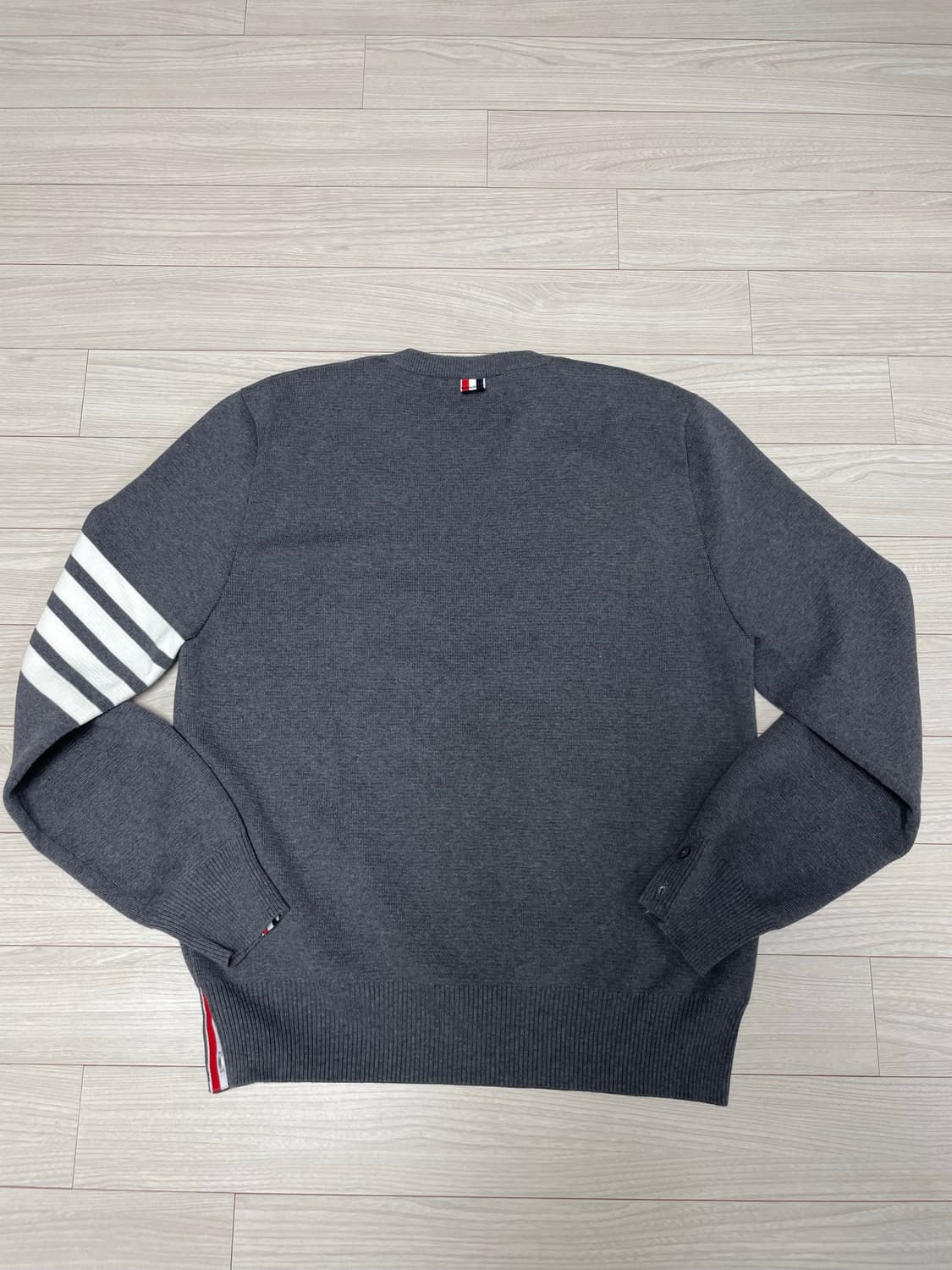 톰브라운 밀라노 스티치 니트 그레이(4사이즈) 상품이미지2