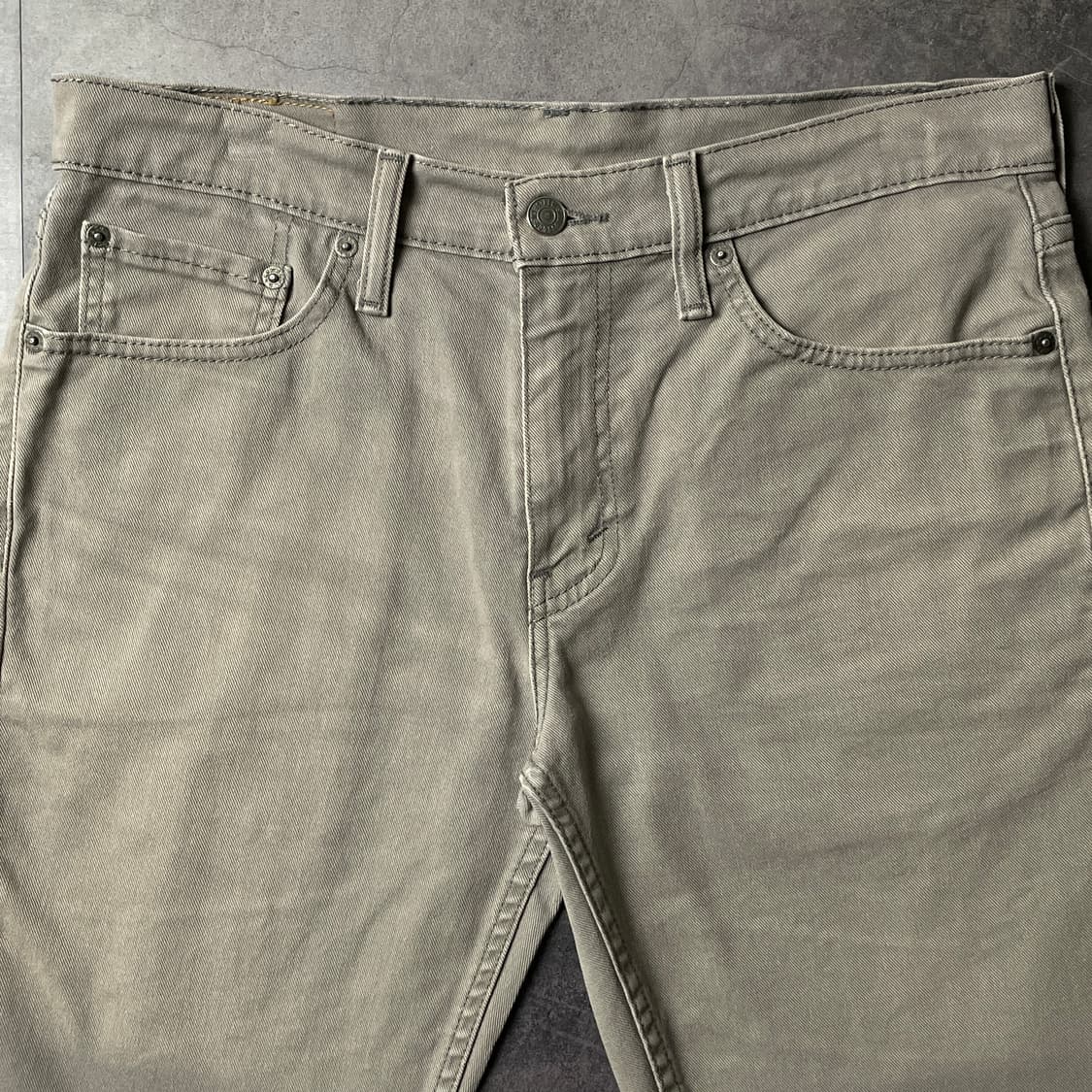 LEVI'S 리바이스511 라이트그레이 컷오프 하프팬츠 A01175 상품이미지2