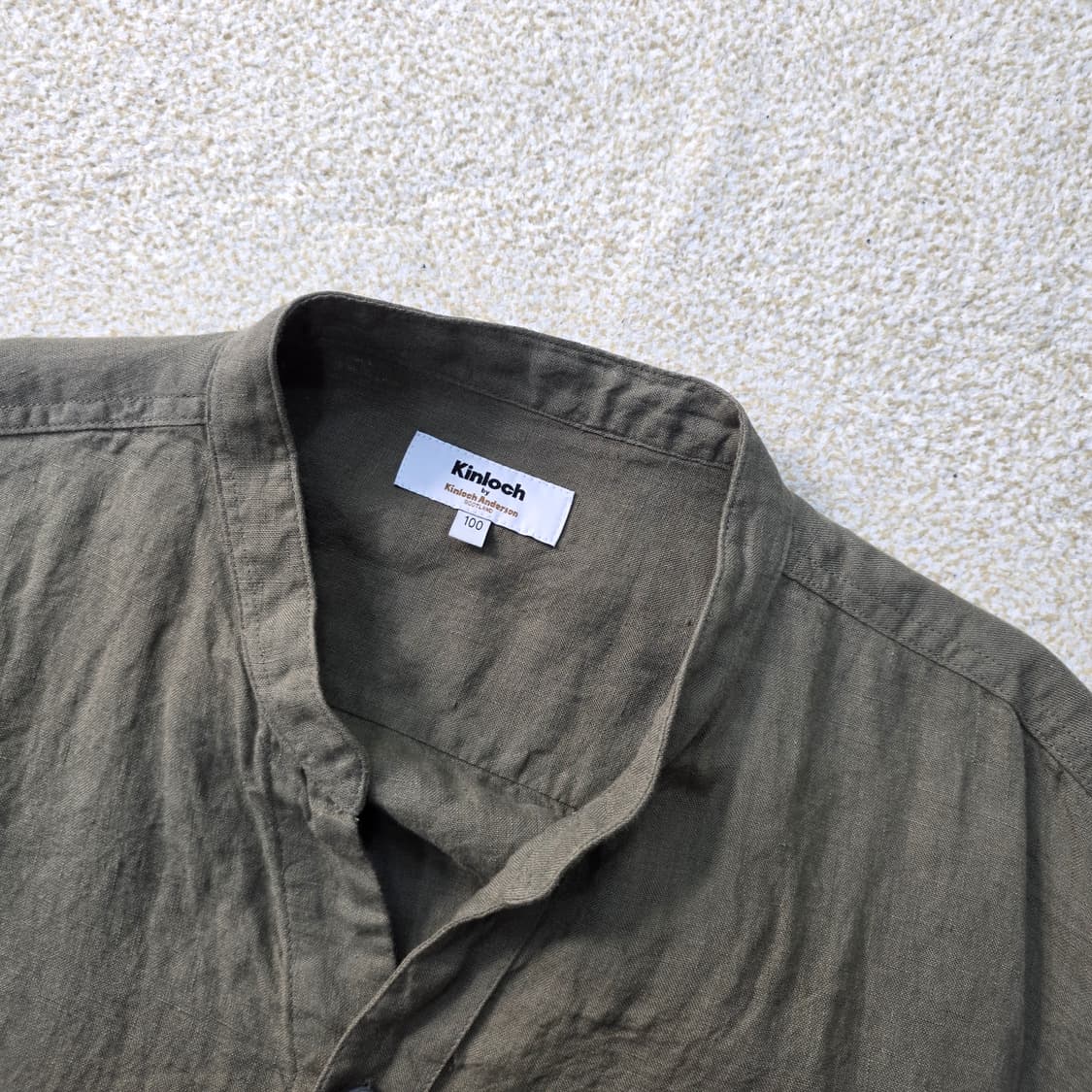 [100] 킨록앤더슨 린넨 셔츠 1215J1 상품이미지2