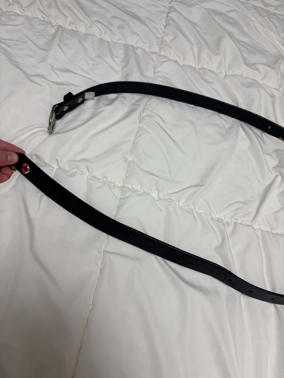 Rare)꼼데가르송 옴므 플러스 잼스톤 벨트 사이즈 s 상품이미지2