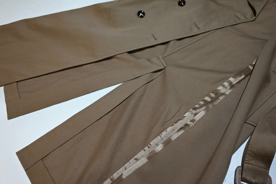 Margiela shipleater undercollar trench c 상품이미지8