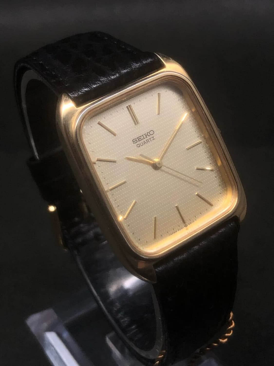 [시계방 회수품]SEIKO 80's 빈티지 클래식 사각드레스 워치 상품이미지3
