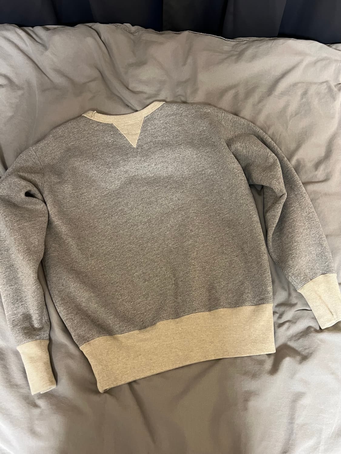 브론슨 헤비웨이트 그레이 맨투맨 스웻 M 38 새제품 상품이미지4