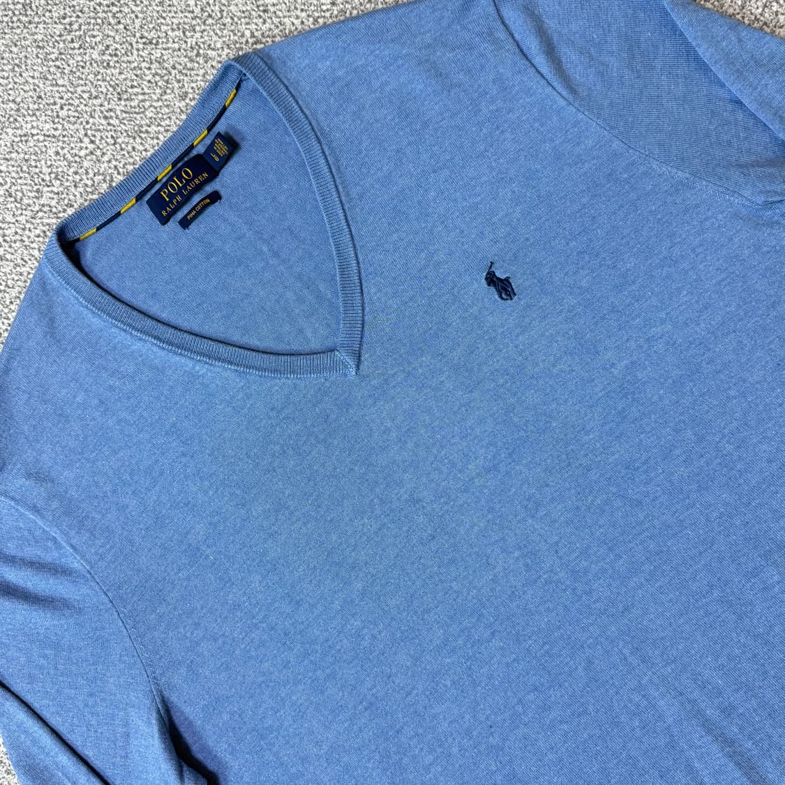 폴로 랄프로렌 브이넥 니트 남성용 L 상품이미지2