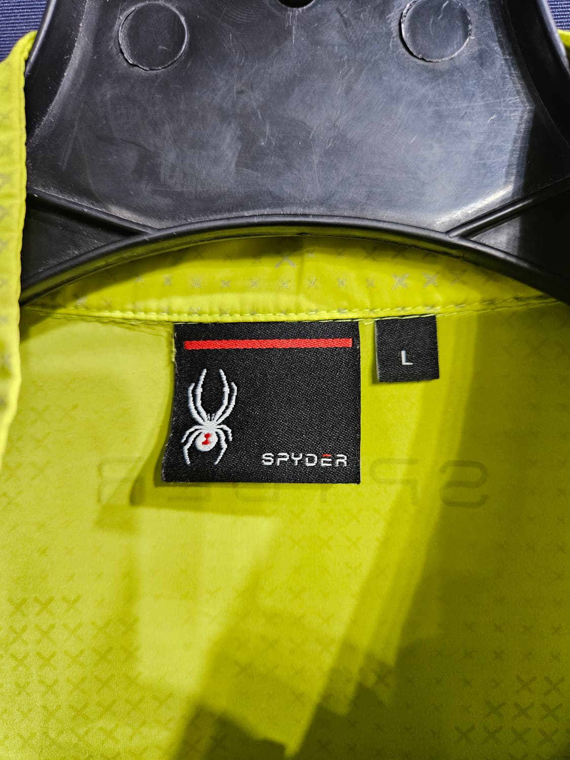 스파이더 야광컬러 남성 슬림핏 100 바람막이  상품이미지3