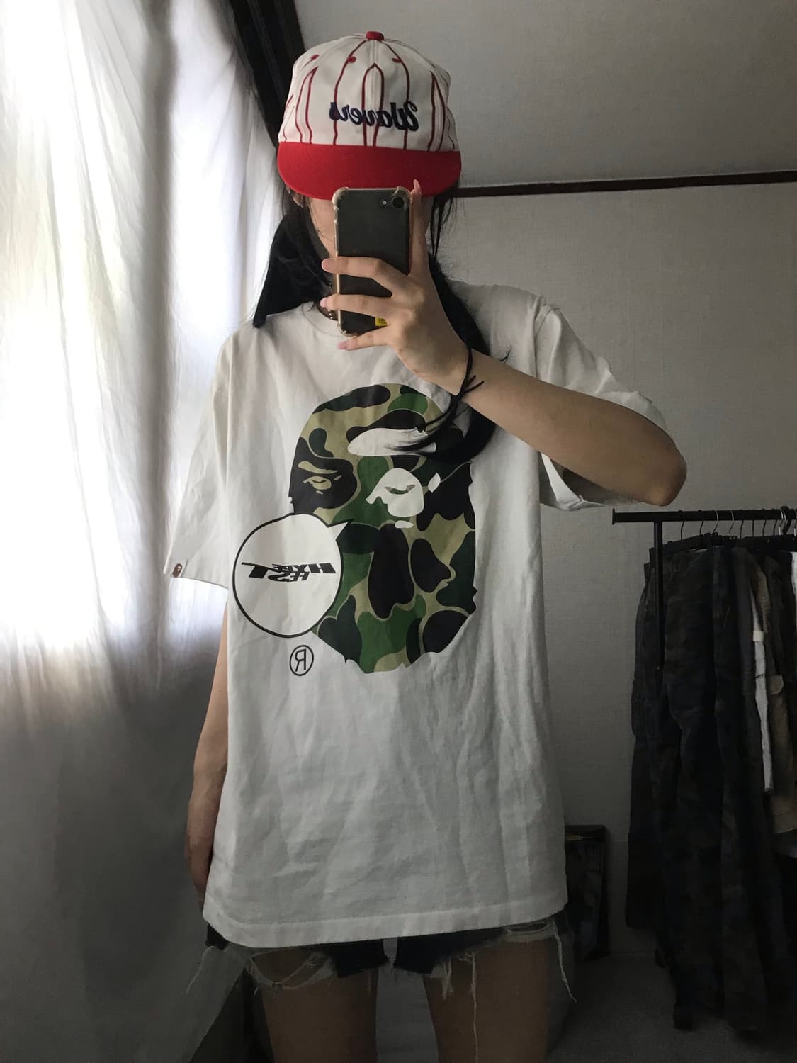 베이프 카모 반팔티셔츠 상품이미지3
