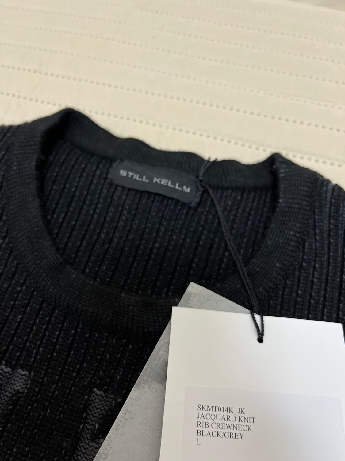 [L] still kelly 스틸 켈리 드래곤 니트  크루넥 풀오버 상품이미지7