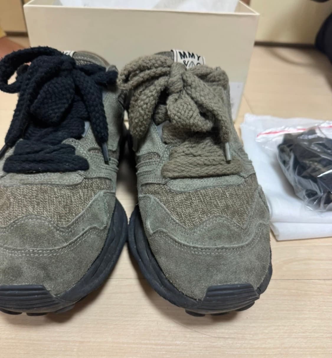 미하라 야스히로 / 나이젤카본 그린 스니커즈 265 상품이미지3