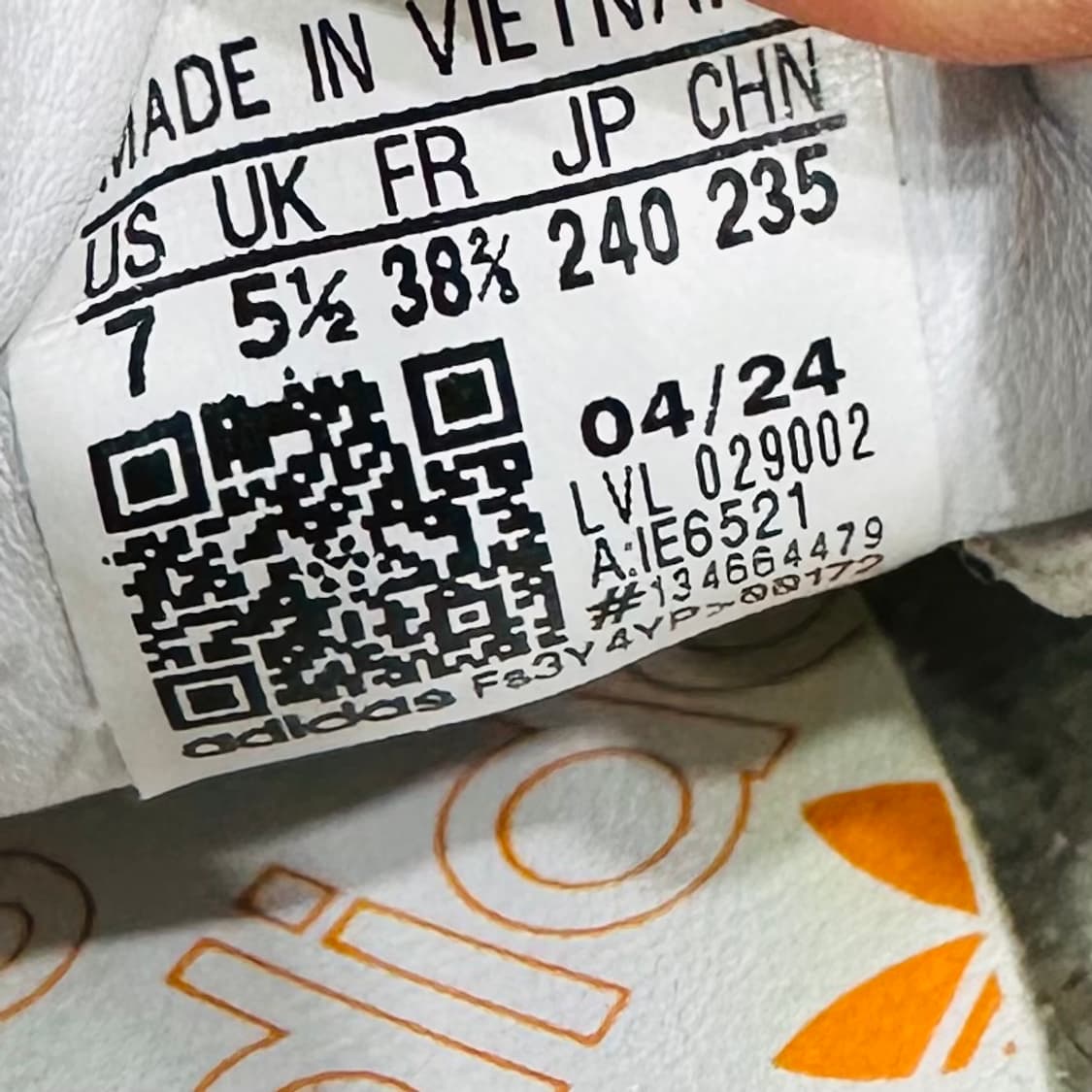 240) 아디다스 운동화 여성 여자 신발 삼바 화이트/오렌지 상품이미지9