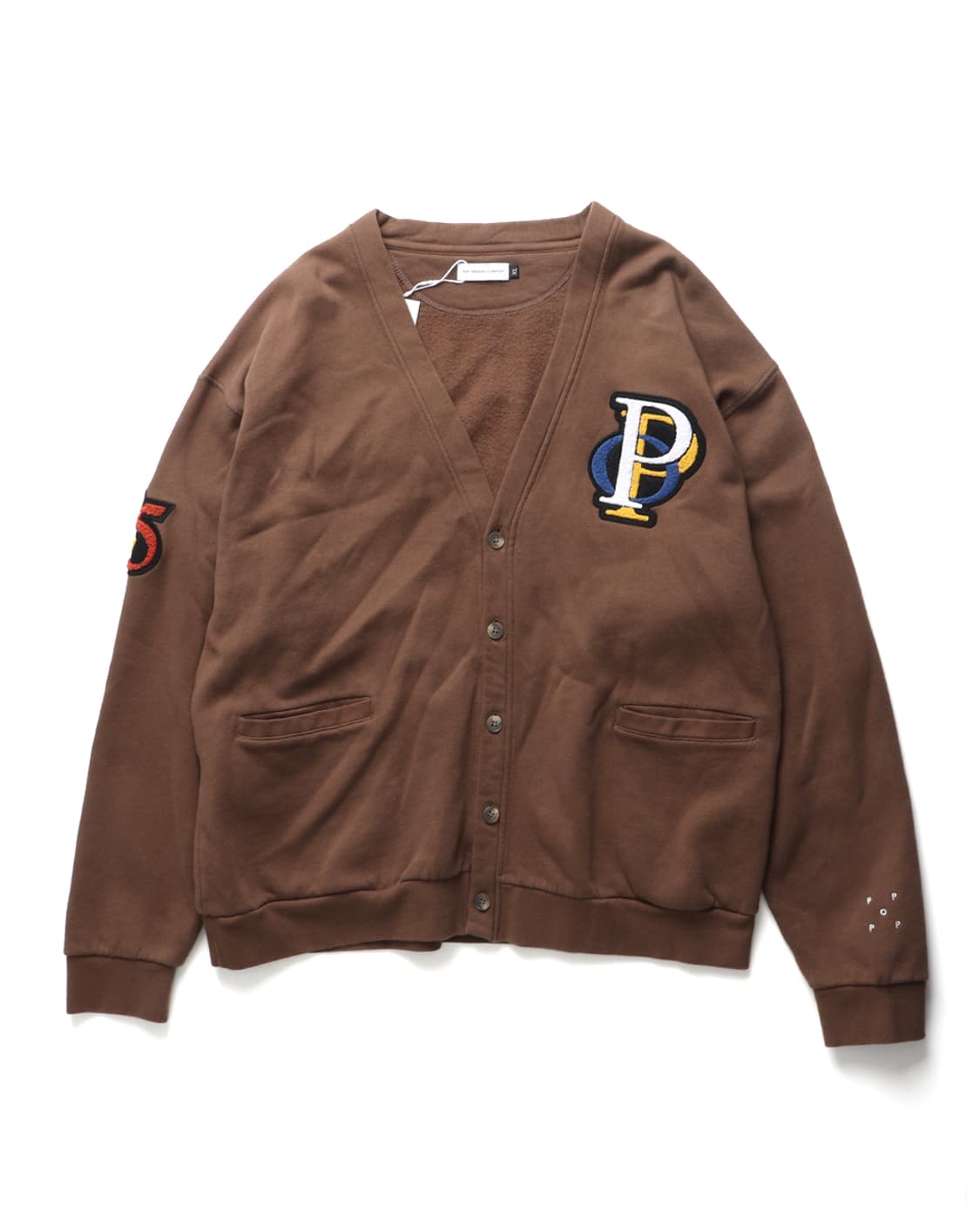 POP TRADING COMPANY Sweat Cardigan 상품이미지1