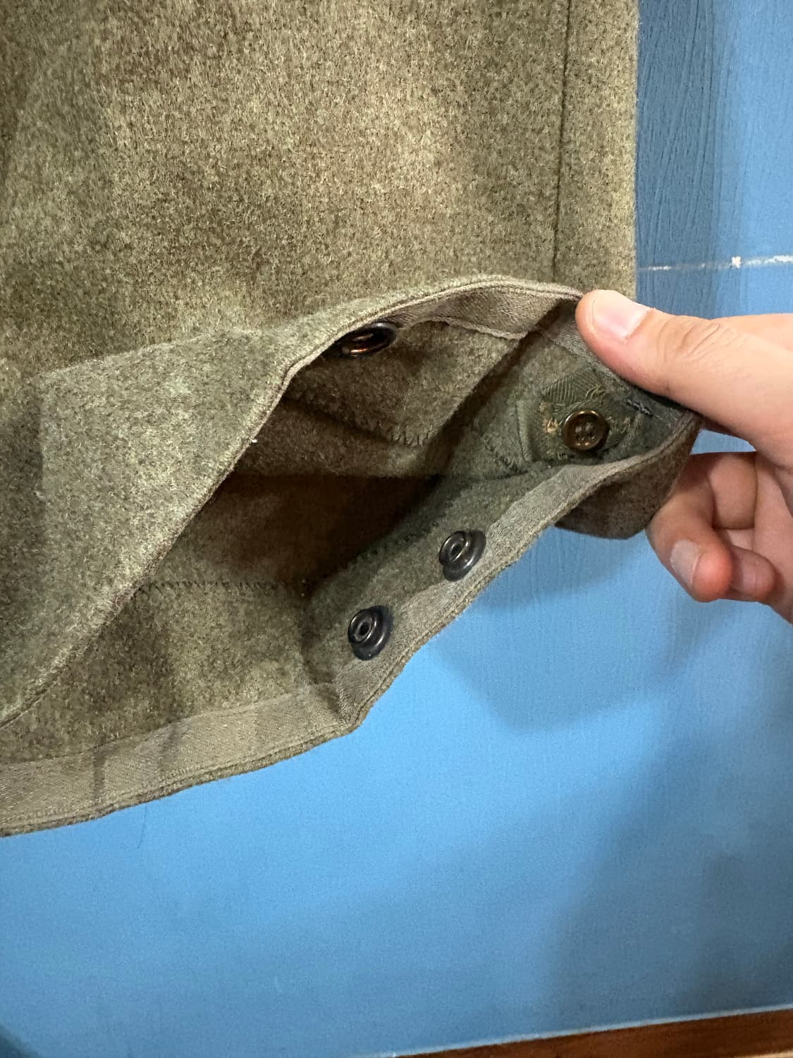 60‘s German Army Wool Field Cargo Pant. 상품이미지5