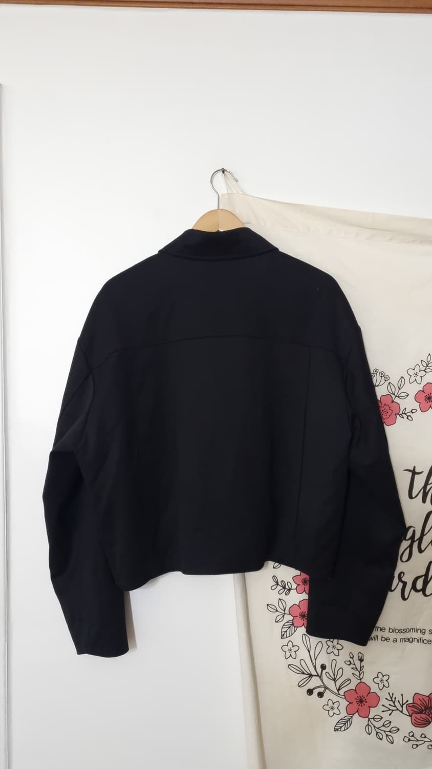 한섬 MUILL울혼방 집 숏 자켓 L 상품이미지5