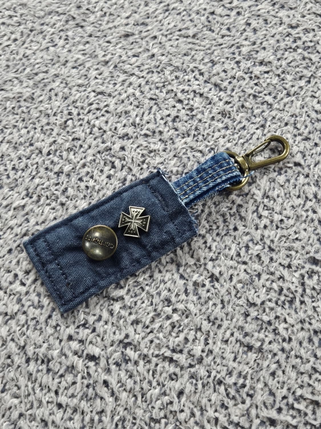 칼하트 버튼 핸드메이드 커스텀 카라비너 키링 ( OS ) / 10895 상품이미지1