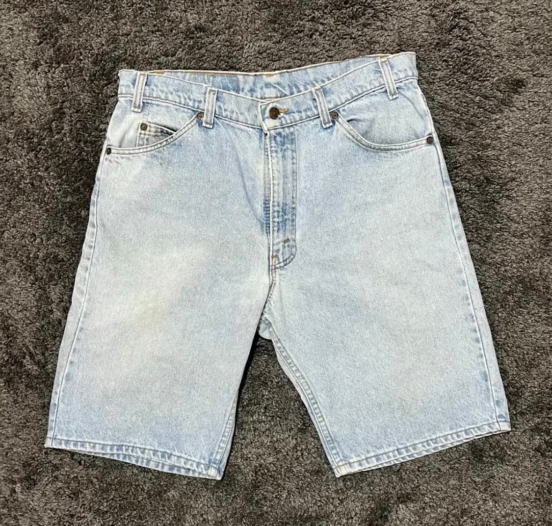 빈티지 리바이스 550 데님 쇼츠 34 상품이미지5
