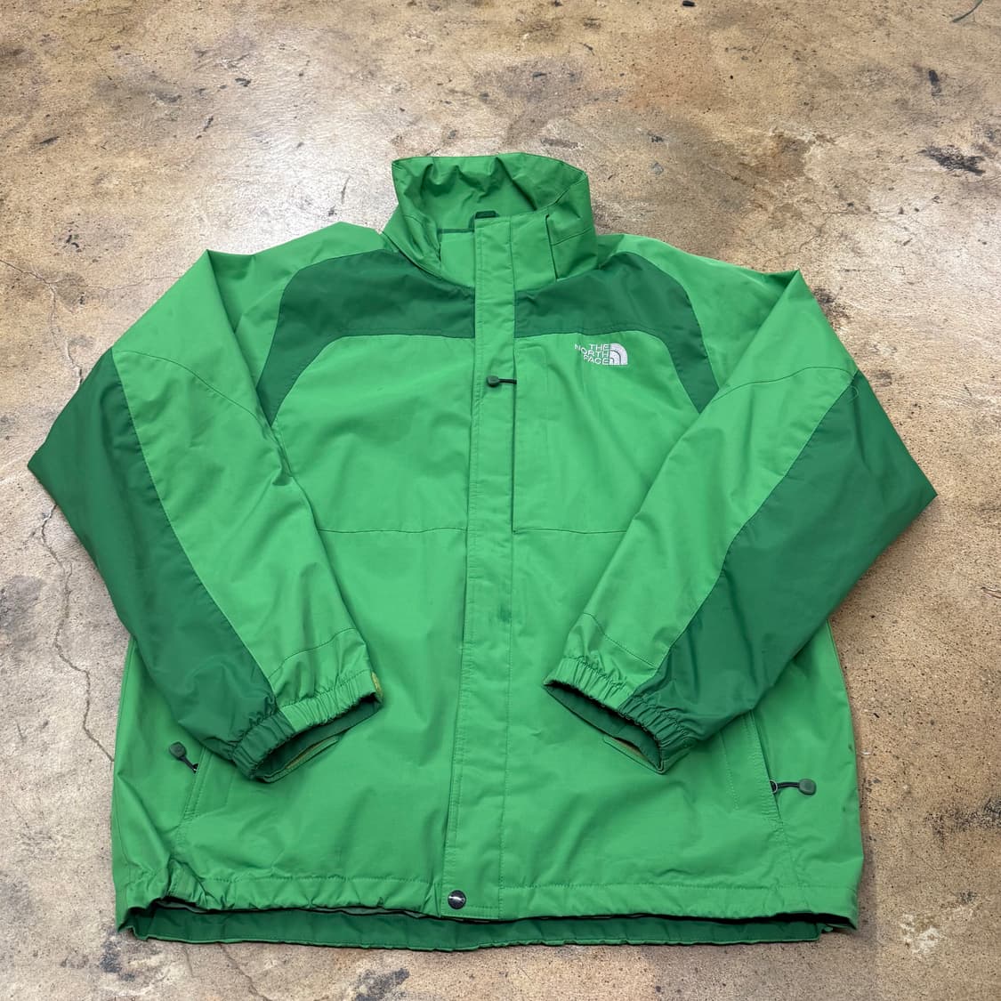 [정품/XL] 노스페이스 그린 바람막이 자켓 b14 상품이미지2