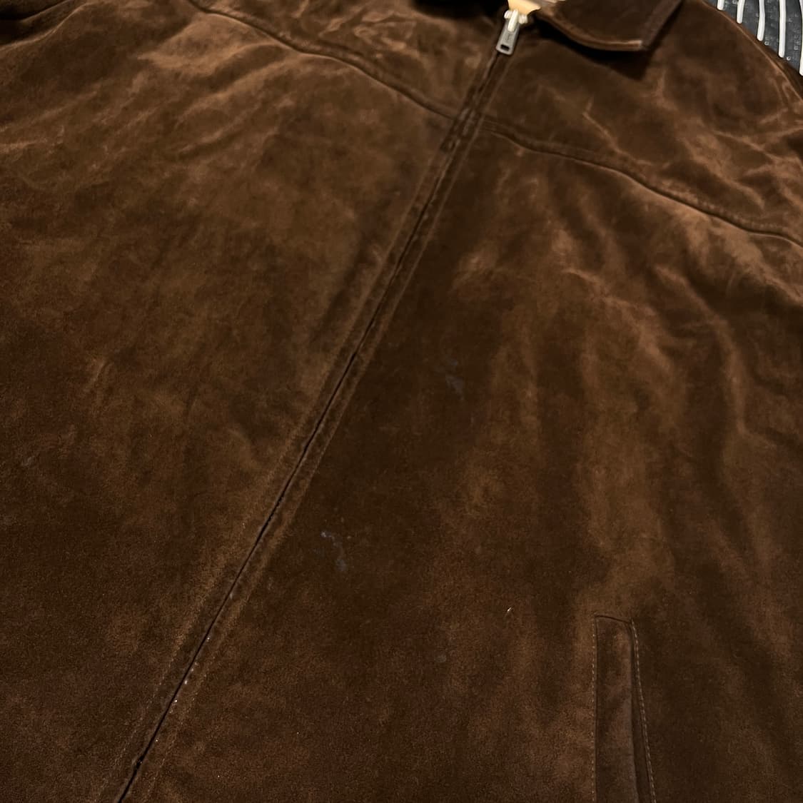 90s 폴로 스웨이드 코트자켓 L 상품이미지8