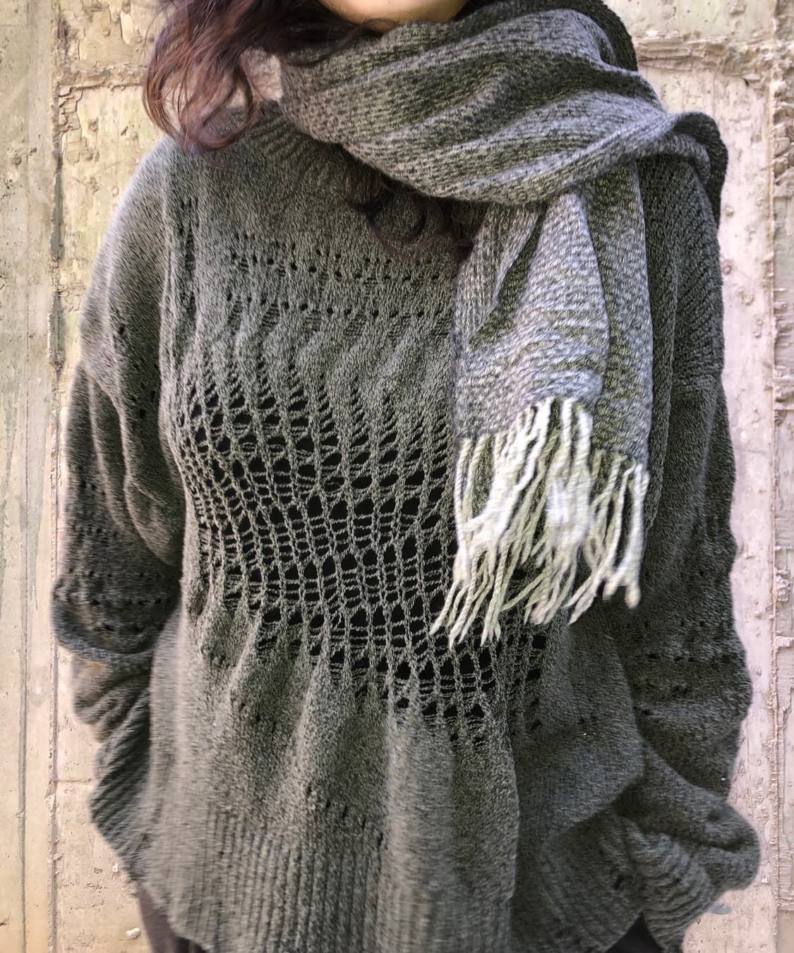 Vintage muffler (100% cashmere) 상품이미지4