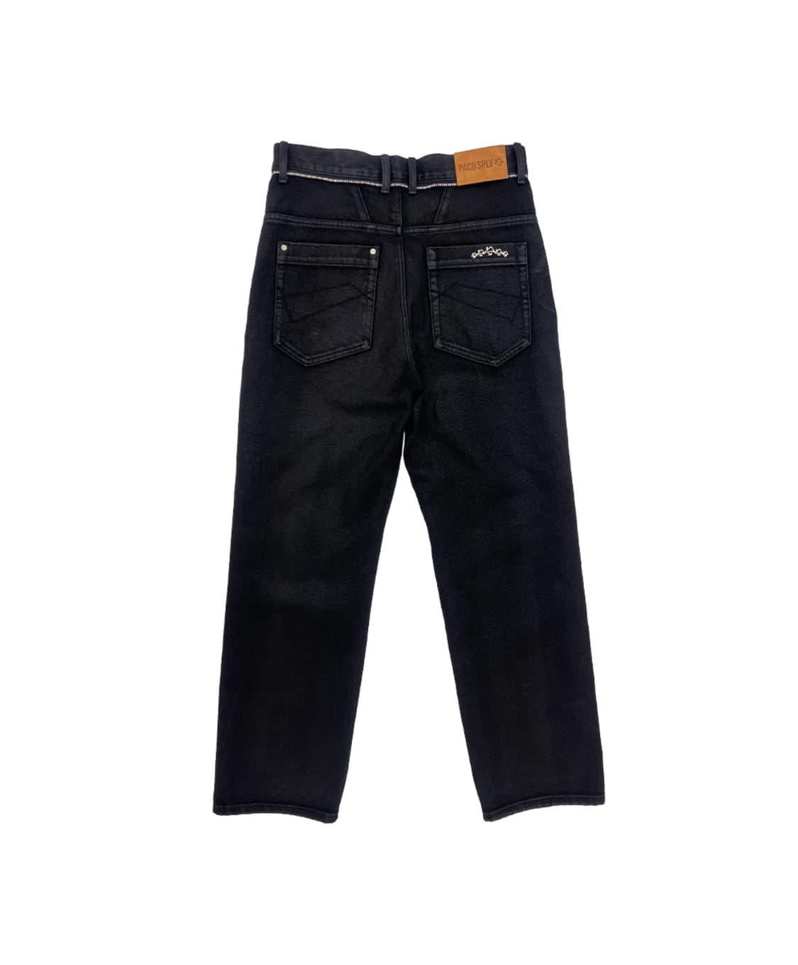 [3]파코서플라이 PACOSPLY RWM JEANS WAXED BLACK 상품이미지2