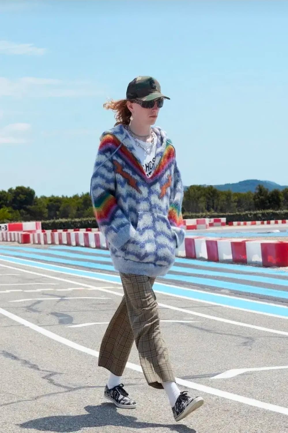 21SS 댄싱키드 셀린느 모헤어 니트 상품이미지1