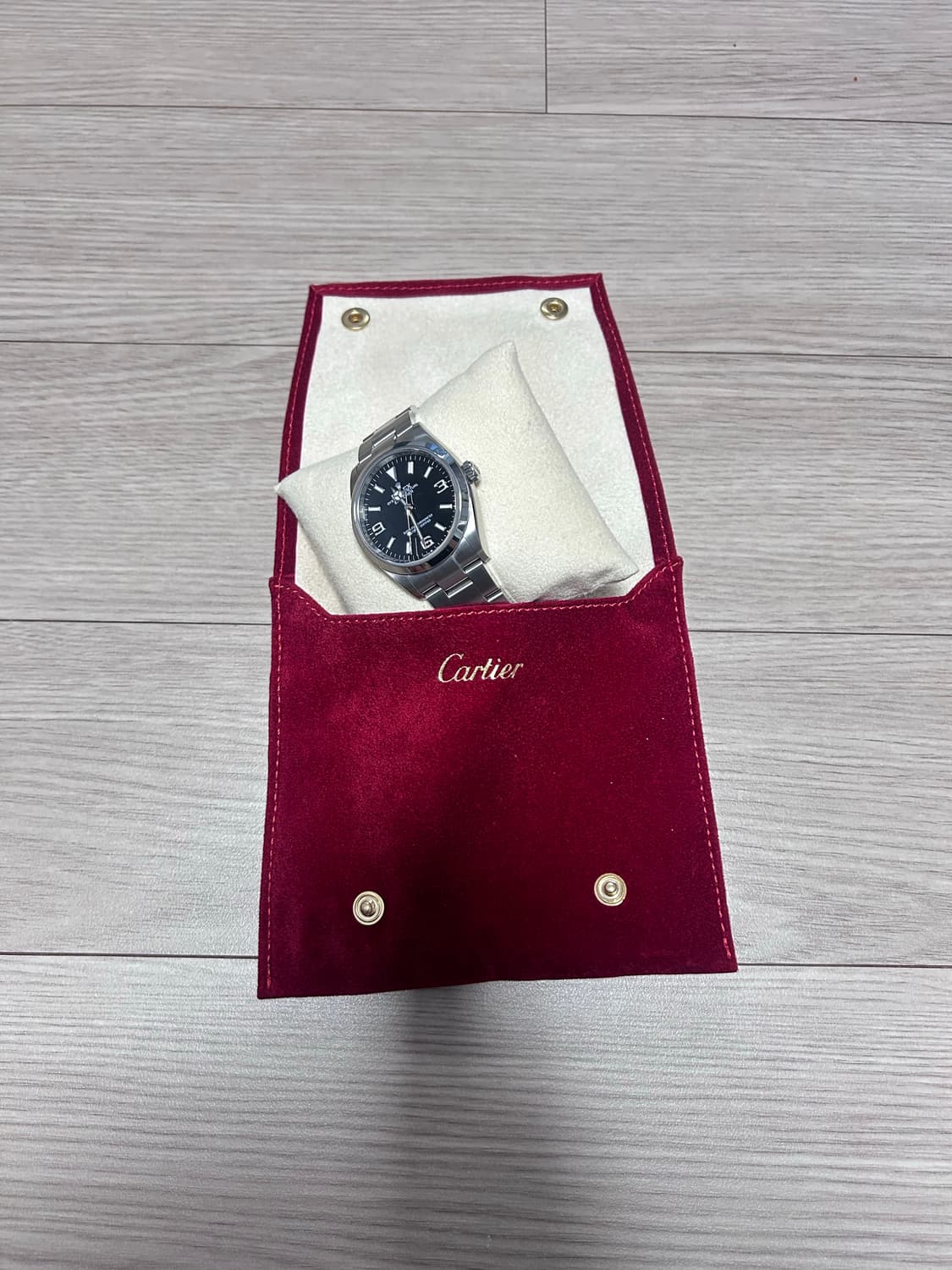 까르띠에 여행용 벨벳 파우치 상품이미지4