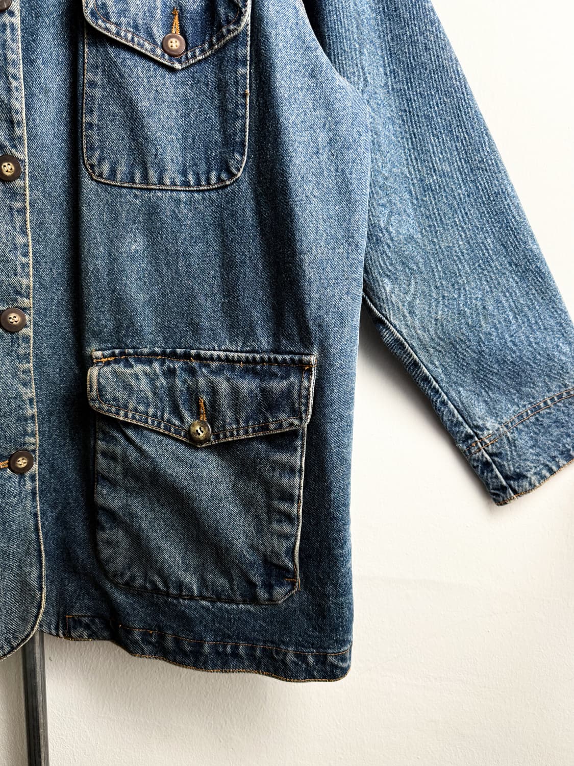 Eddie Bauer Corduroy Collar Denim Jacket 상품이미지4