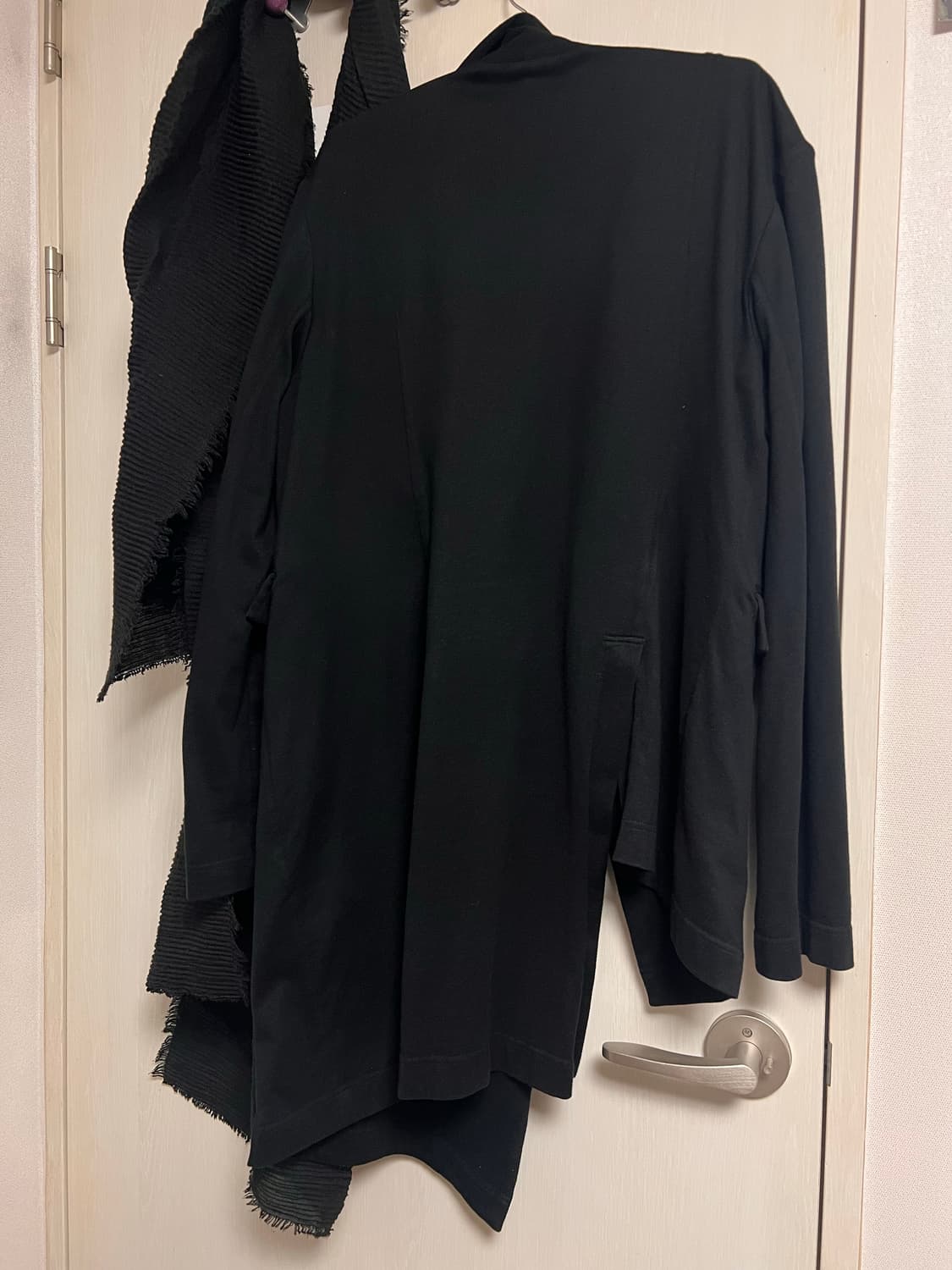 요지야마모토 그라운드와이 비대칭 코트 상품이미지3