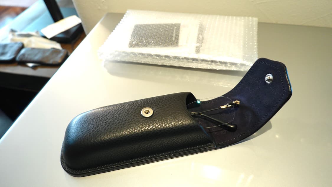 크롬하츠 필스3  블랙/골드 MBK/18KGP 무테안경 상품이미지4