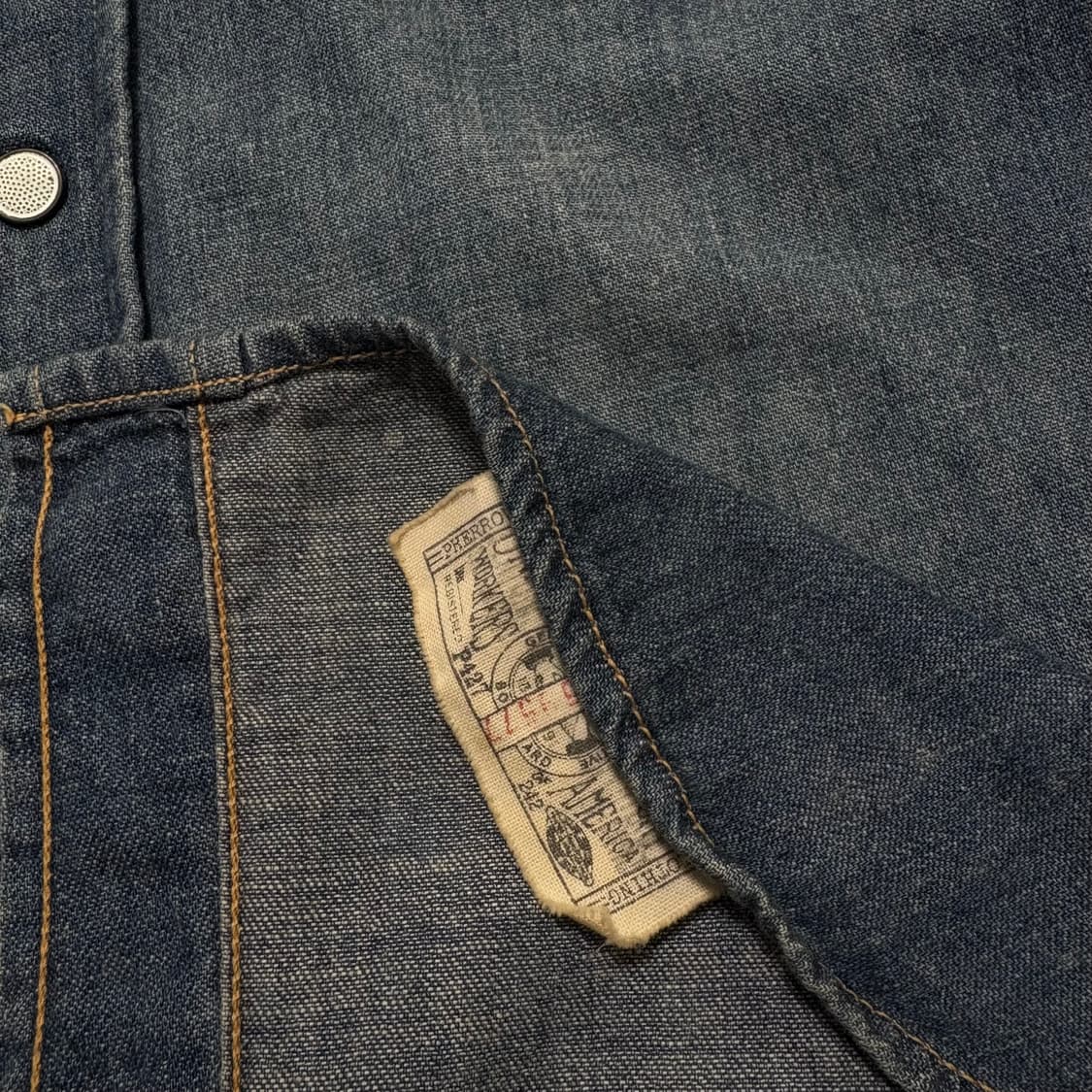 페로우즈 웨스턴 데님셔츠 상품이미지6