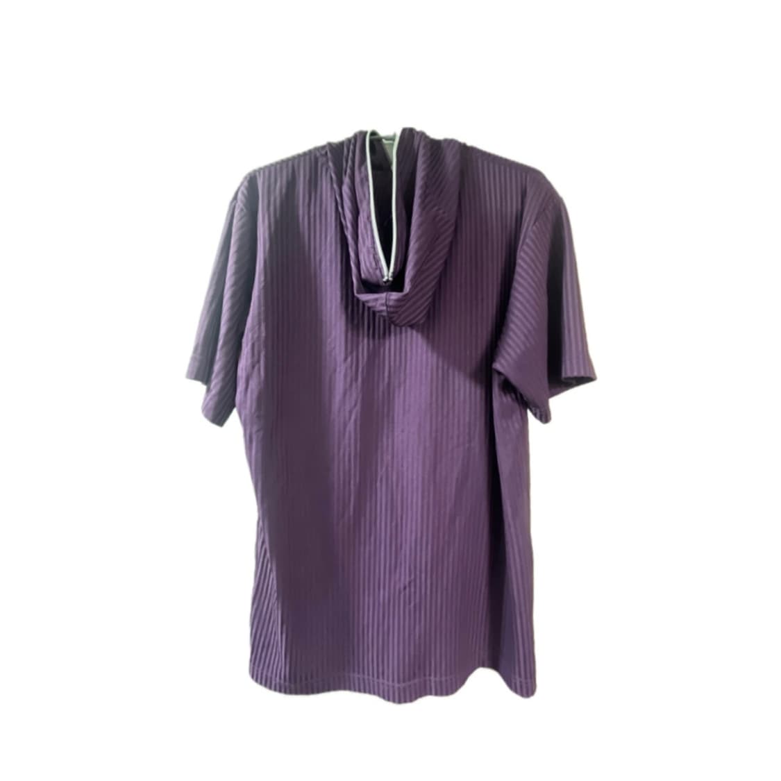 펑크 고딕 고스 y2k 그런지 후디 후드집업 퍼플 지퍼 레터링 후드 상품이미지2