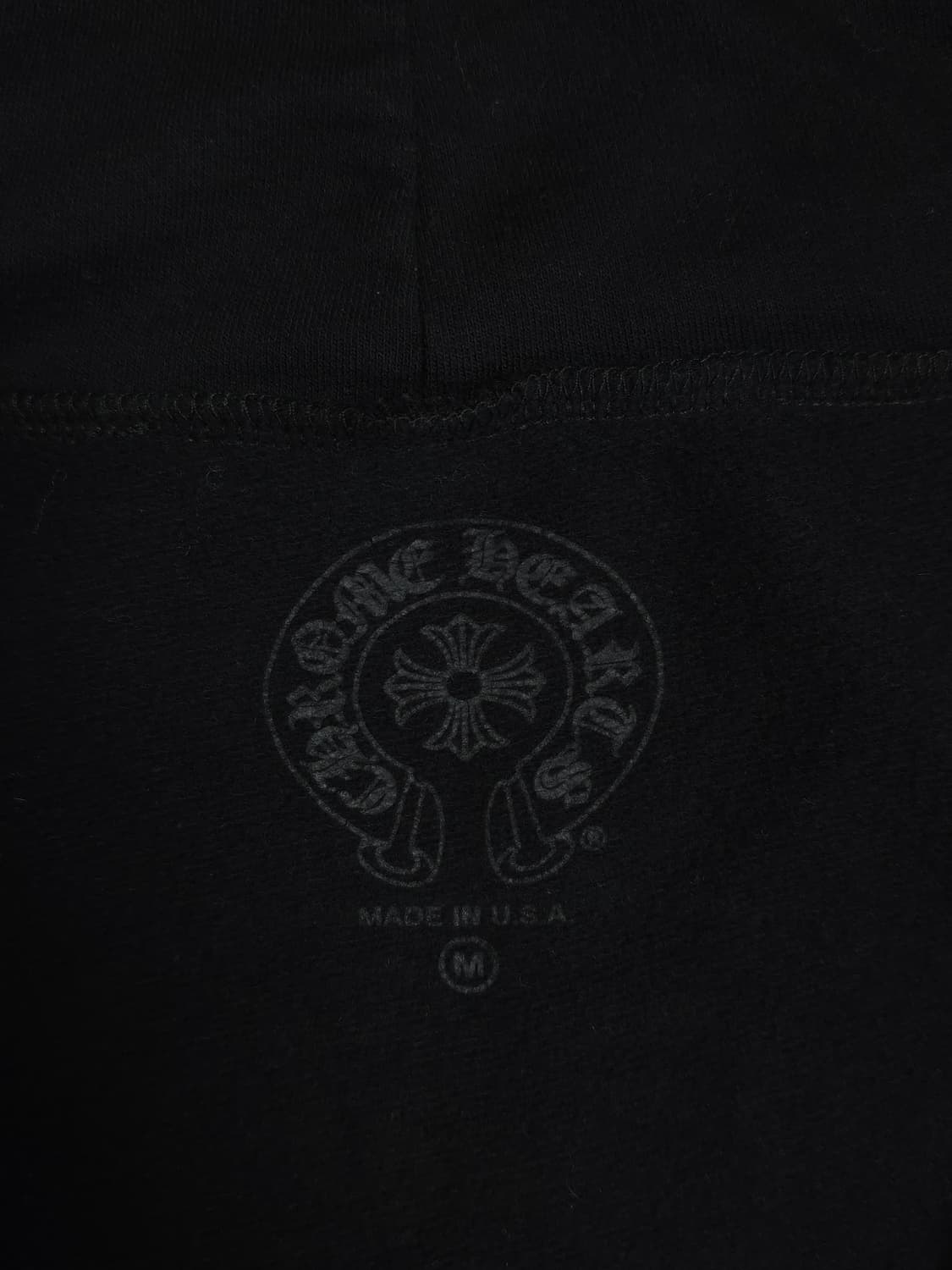 [M] 크롬하츠 홀스슈 플로랄 후드집업 블랙 상품이미지7