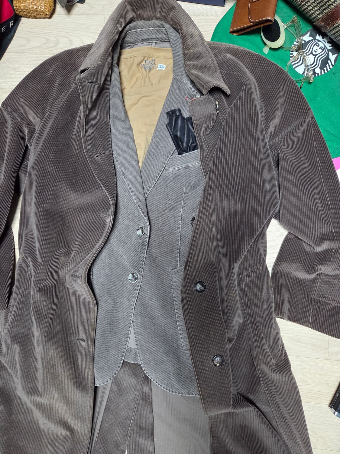 (ITALY)MULISH PREMIUM 블레이저 자켓 빈티지워싱 상품이미지4