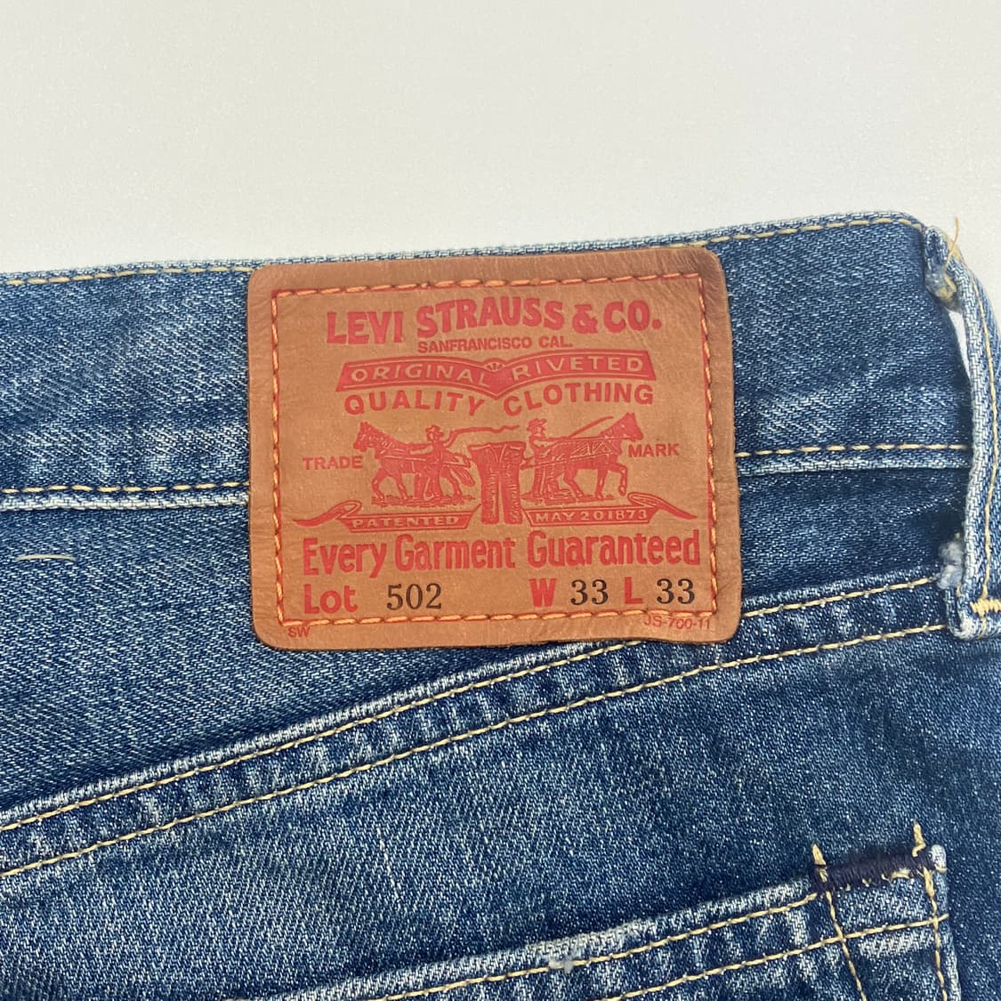 [33x33] 리바이스 502 데님팬츠 상품이미지6