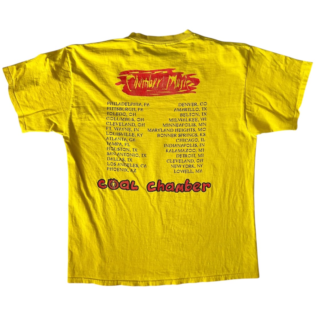 빈티지 90s Coal Chamber 반팔 티셔츠 상품이미지2