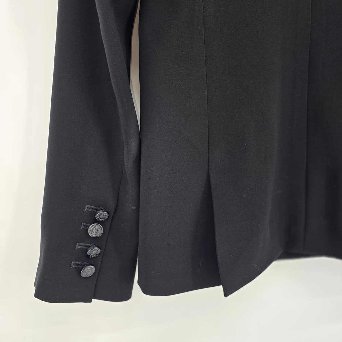 J05 노키라 블랙 더블 버튼 자켓 상품이미지5