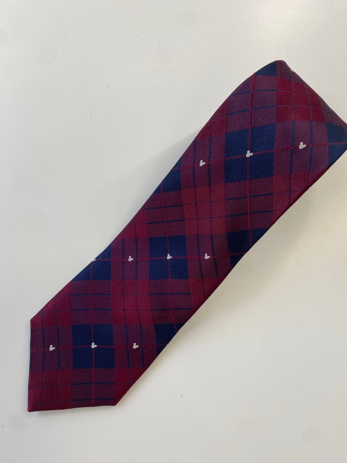 디즈니 캐릭터미키마우스 실크넥타이7.4cm 상품이미지5