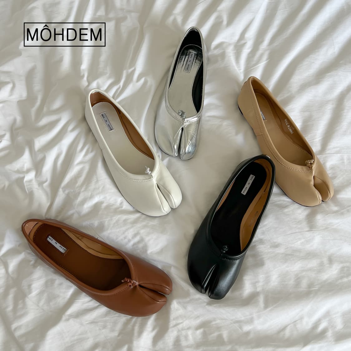 [premium] 타비 족발 플렛슈즈 로퍼 상품이미지3