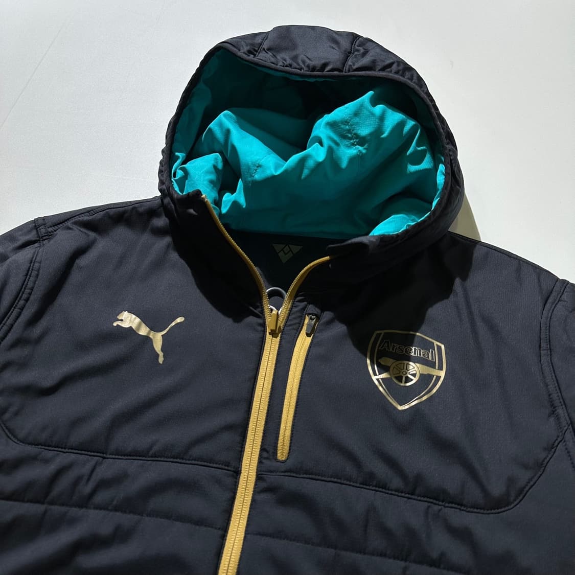 푸마 아스날 리버시블 패딩 자켓 상품이미지5