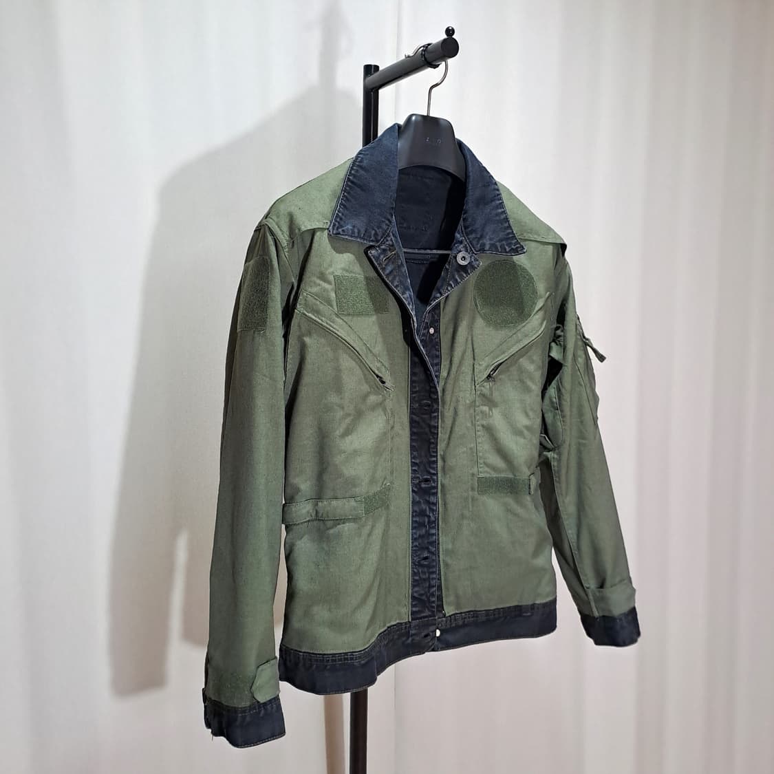 (택포) 미군 밀러터리 데님 리버서블 커스텀 자켓 105 B408 상품이미지3