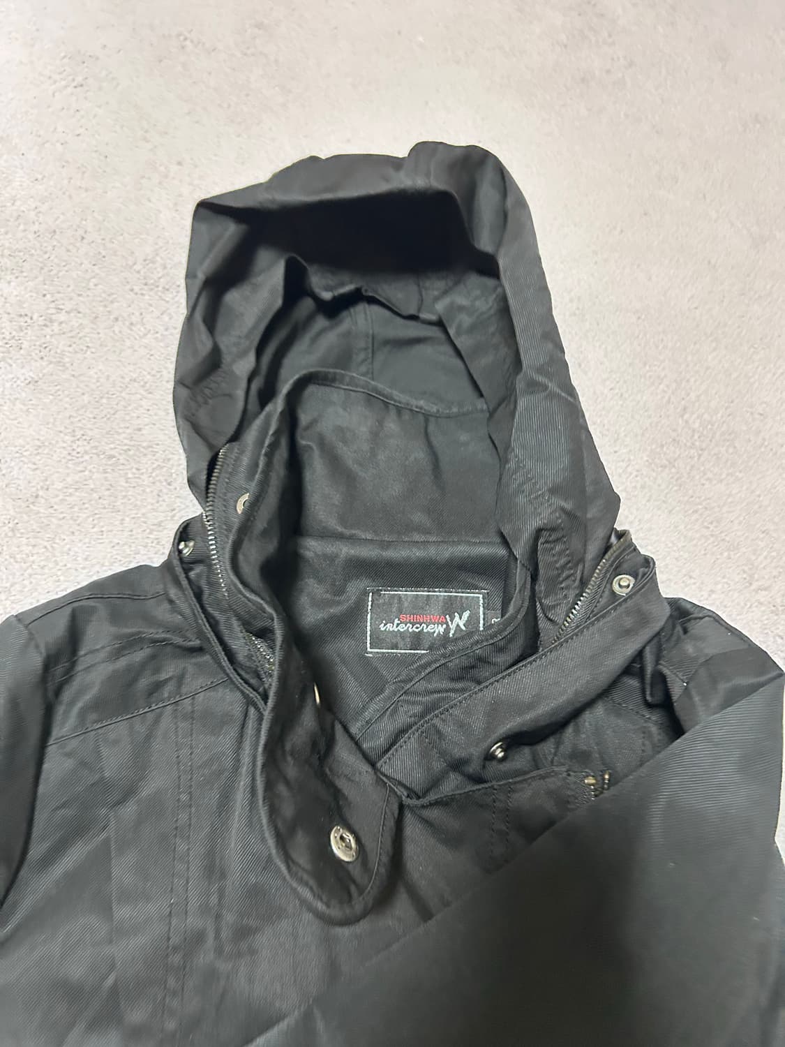 빈티지 사선 후드 자켓 상품이미지4