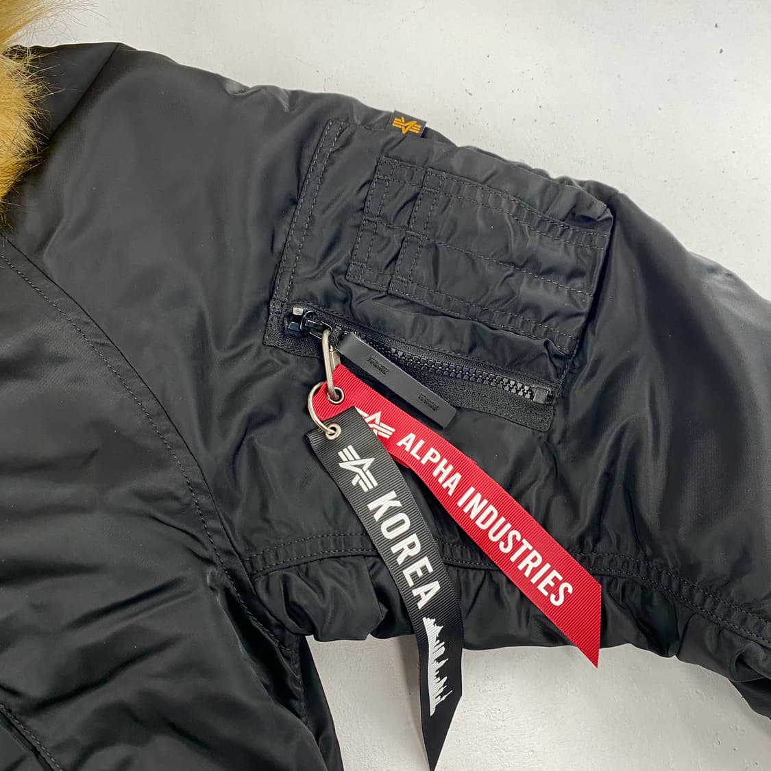 알파인더스트리 N-2b 쇼트 웨이스트 자켓 (100) 상품이미지4