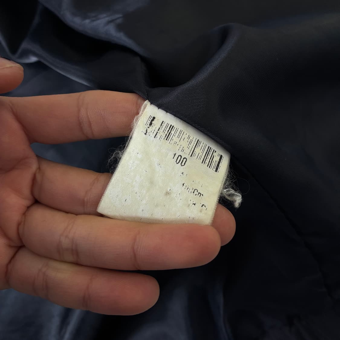 YSL 입생로랑 폴리쉘 네이비 라벤더 자수블루종 자켓 상품이미지7