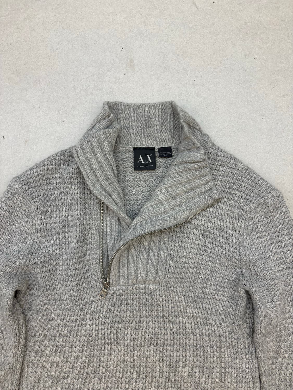 아르마니 익스체인지 하이넥 니트 롱슬리브 상품이미지7